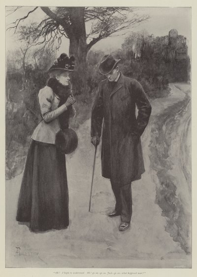 El Compromiso de Cinco Años, por Walter Besant de Amedee Forestier
